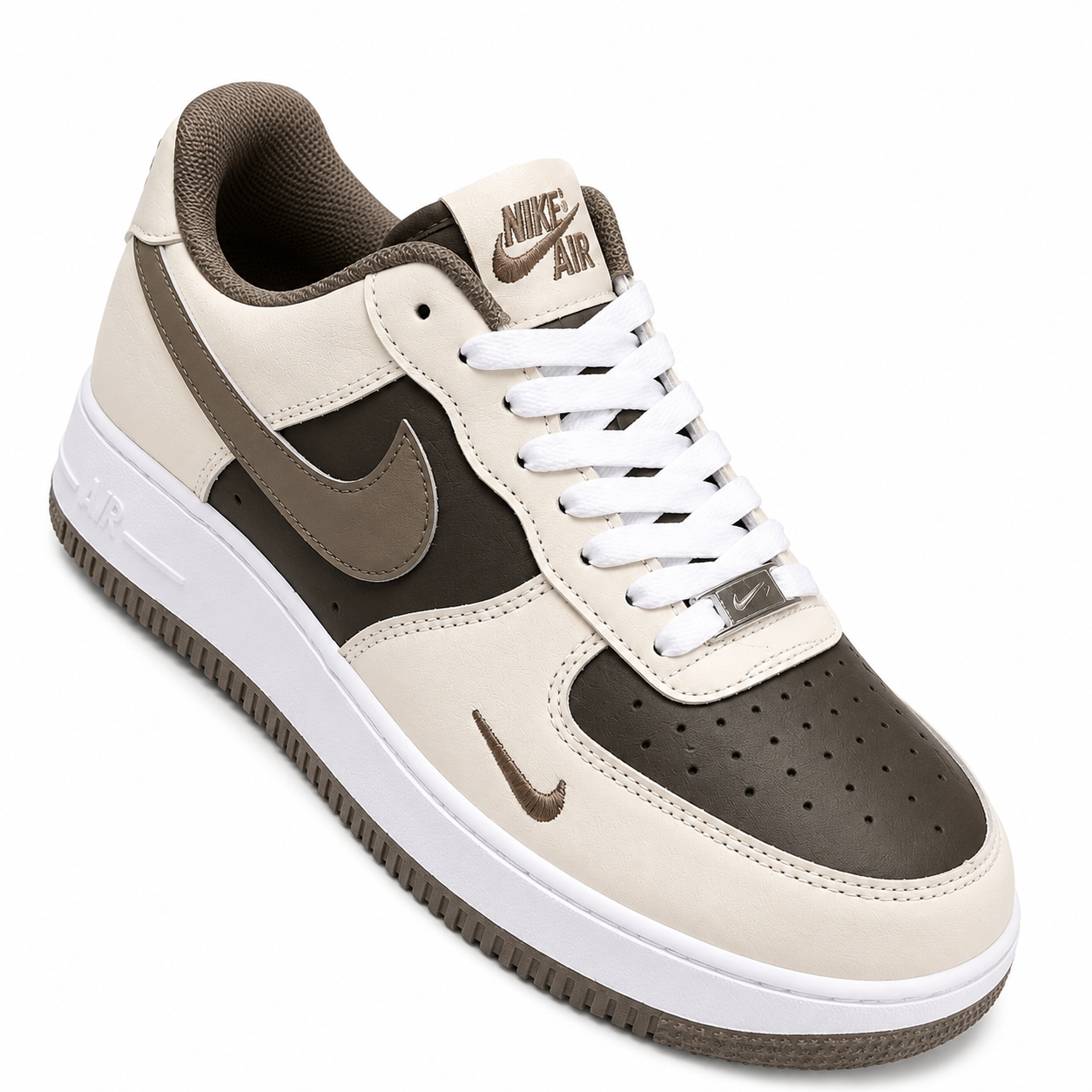 Sneakers – Beige & Olive